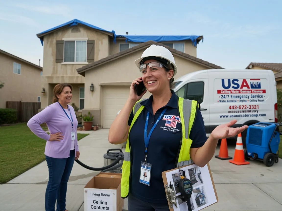 Ceiling Water Damage Restoration Burleson, TX FAQs